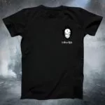 tee shirt coupe normale noir